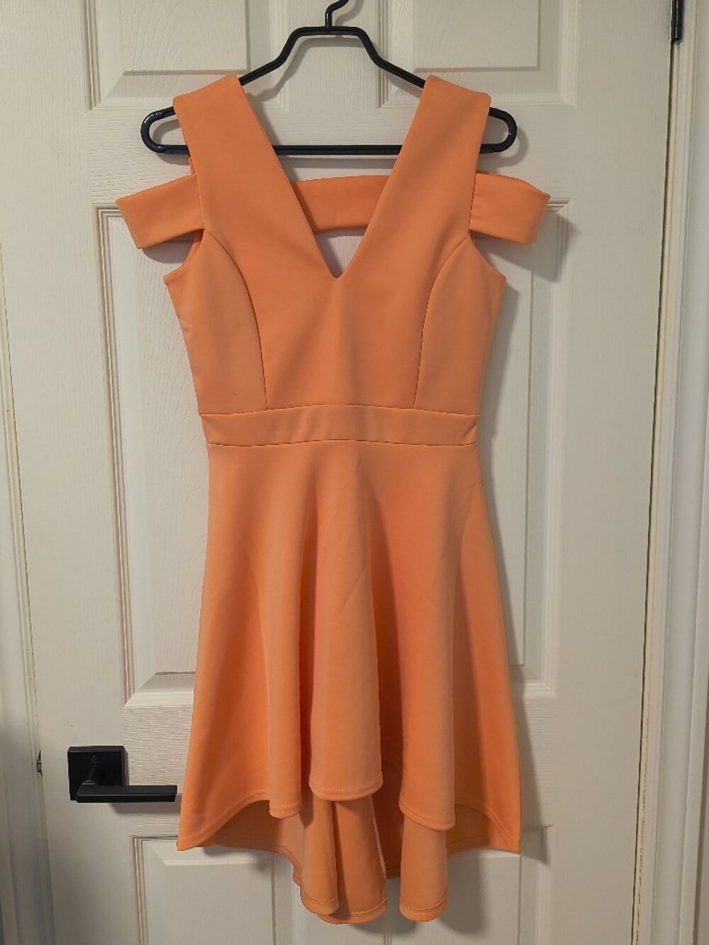 GUC Boohoo Night Women's Skater Dress in Peach - Sz 8